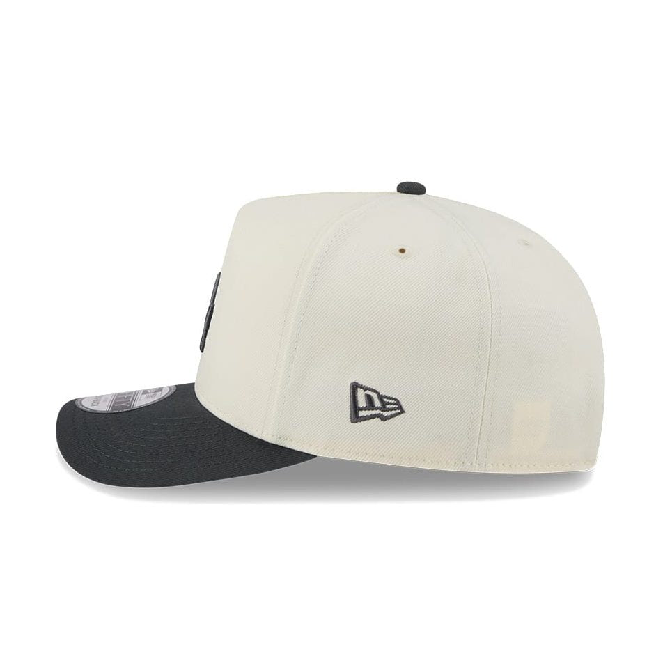 New Era 9FIFTY 3 Times A-Frame Pre-Curved Snapback Los Angeles Dodgers - Chrome / Steel