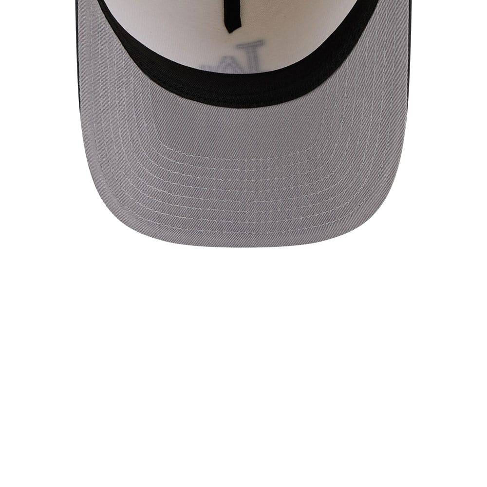 New Era 9FIFTY 3 Times A-Frame Pre-Curved Snapback Los Angeles Dodgers - Chrome / Steel