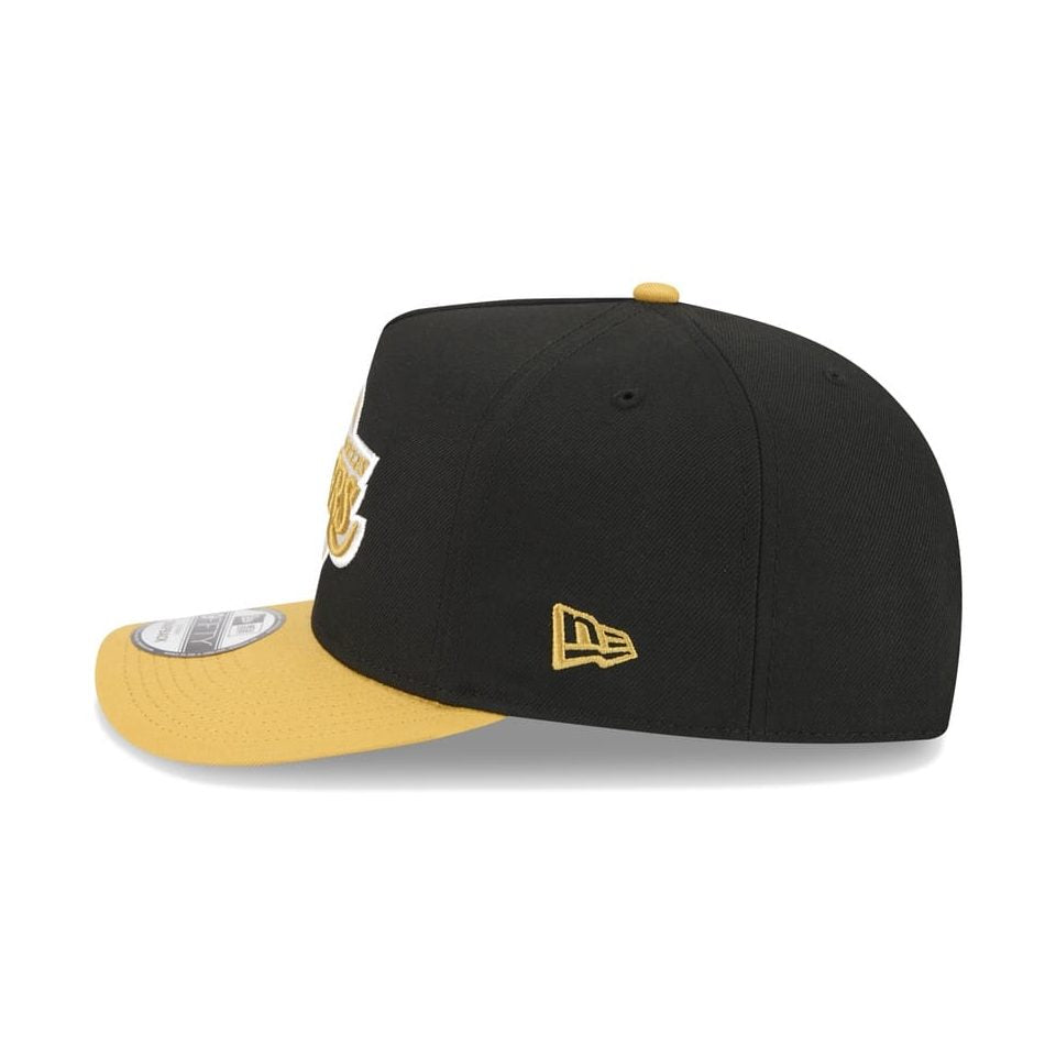 New Era 9FIFTY A-Frame Pre Curved Snapback Los Angeles Lakers - Black / Mustard