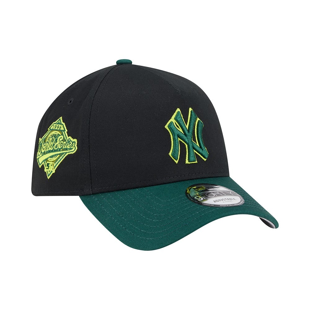 New Era 9FORTY A-Frame 2 Tone New York Yankees - Black / Field Green