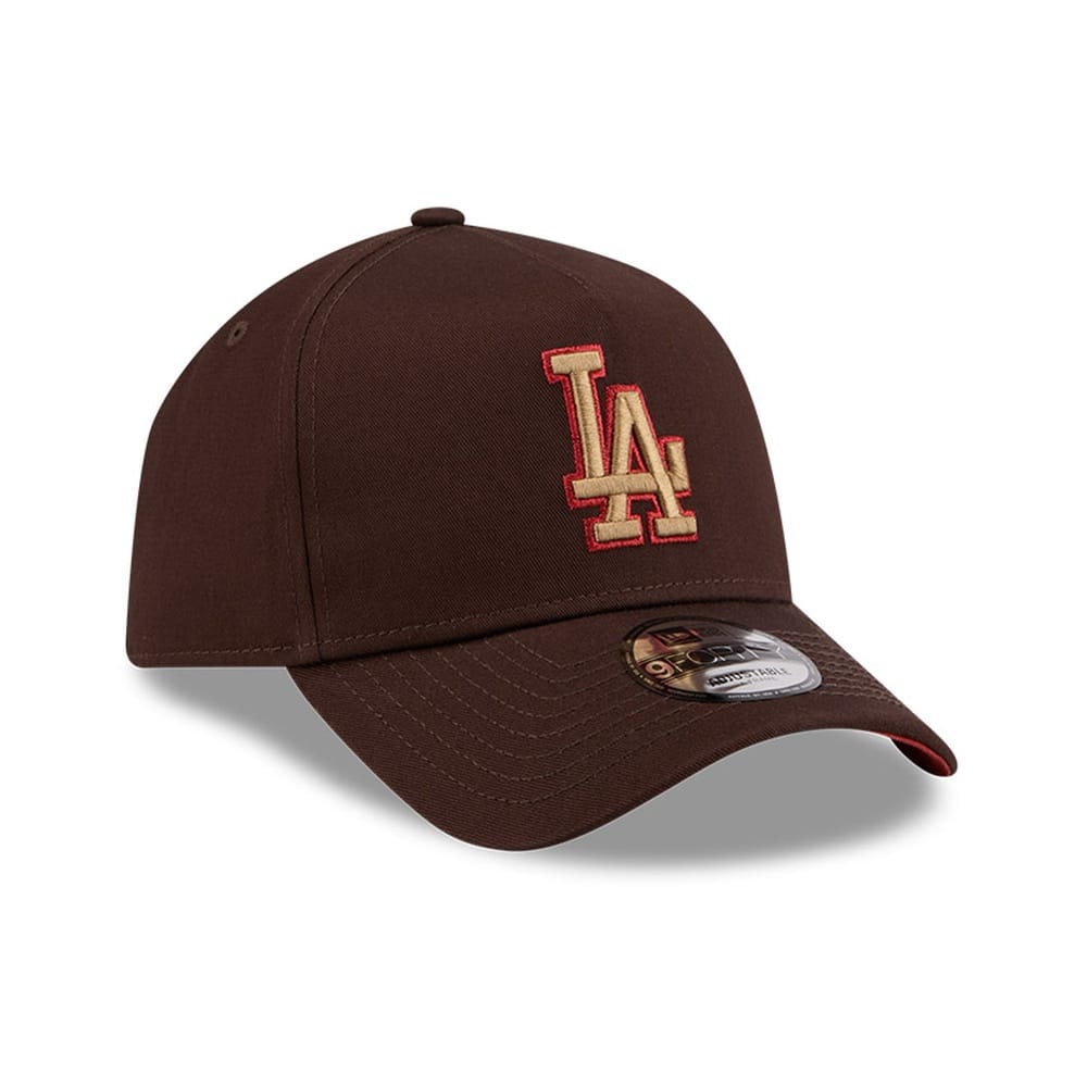 New Era 9FORTY A-Frame Los Angeles Dodgers - Chocolate Cherry