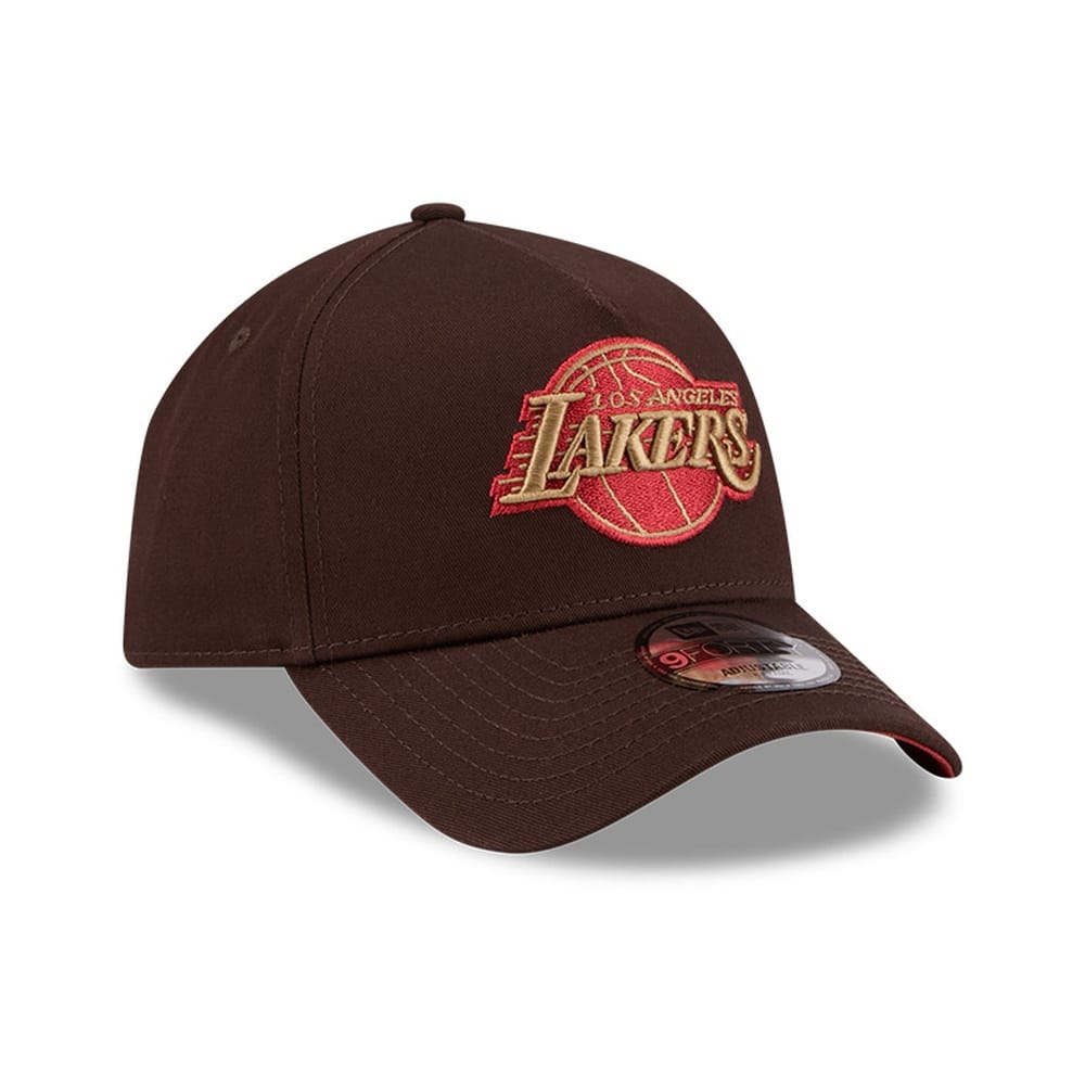 New Era 9FORTY A-Frame Los Angeles Lakers - Chocolate Cherry