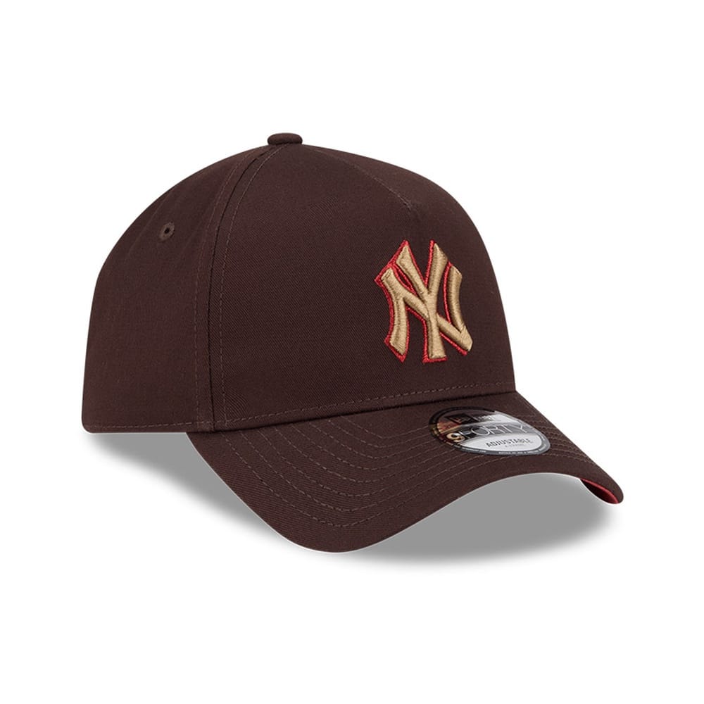 New Era 9FORTY A-Frame New York Yankees - Chocolate Cherry