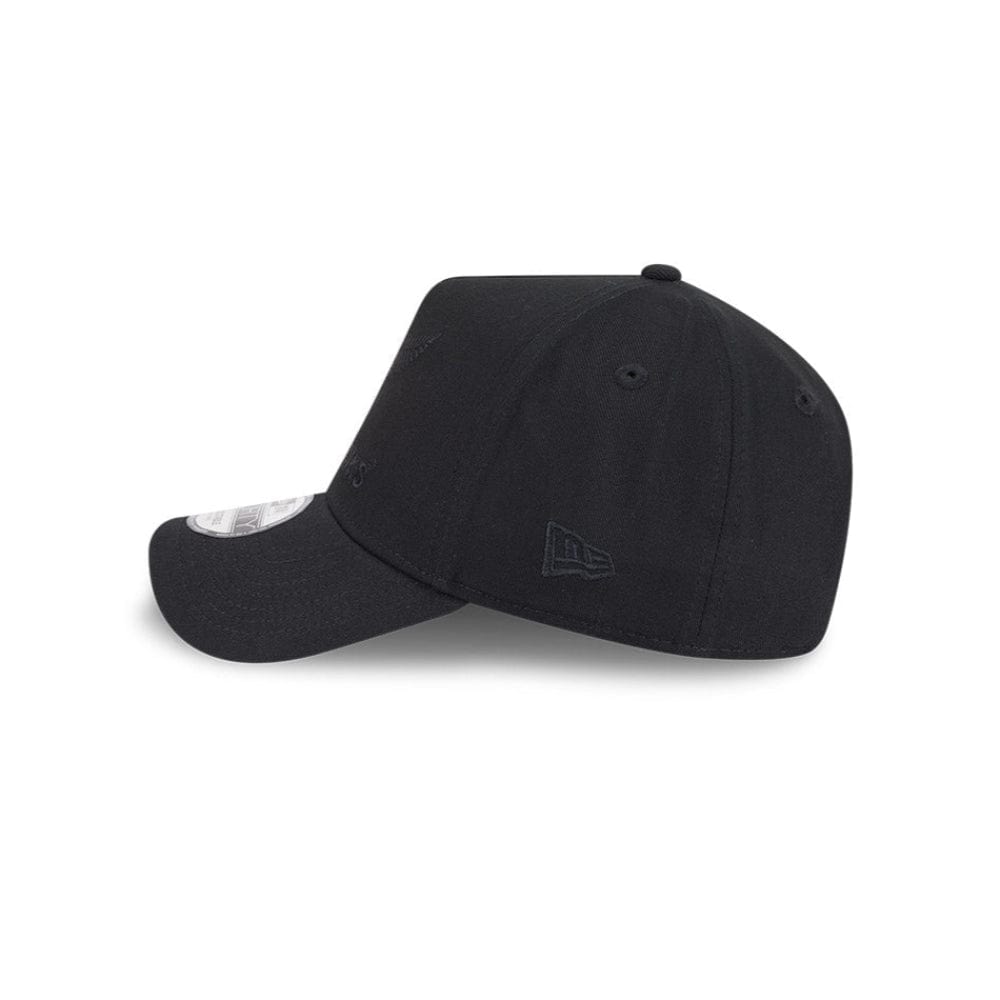 New Era 9FORTY A-Frame Snapback All Blacks - Black / Black