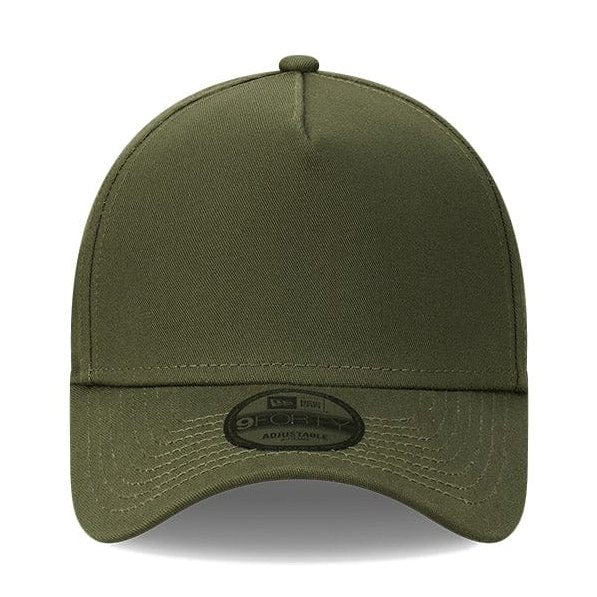 New Era 9FORTY Blank A-Frame Snapback - Olive