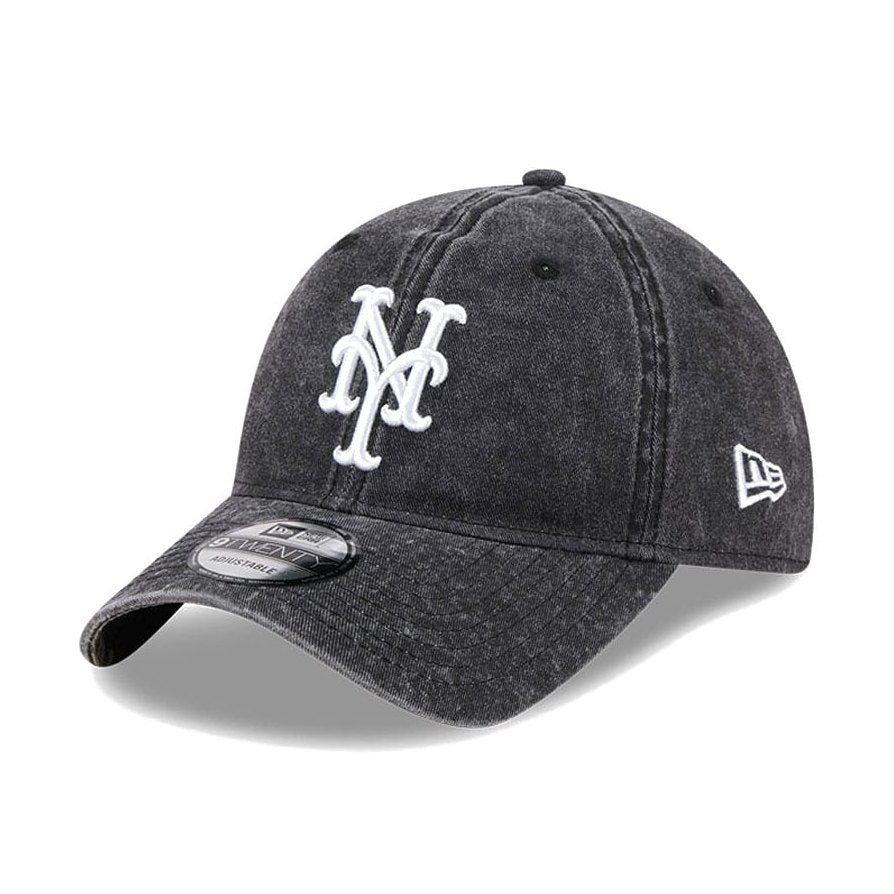New Era 9TWENTY Seasonal Overwash Strapback New York Mets - Black