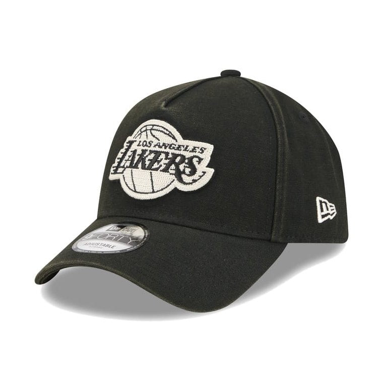 New Era 9FORTY A-Frame Canvas Los Angeles Lakers - Black