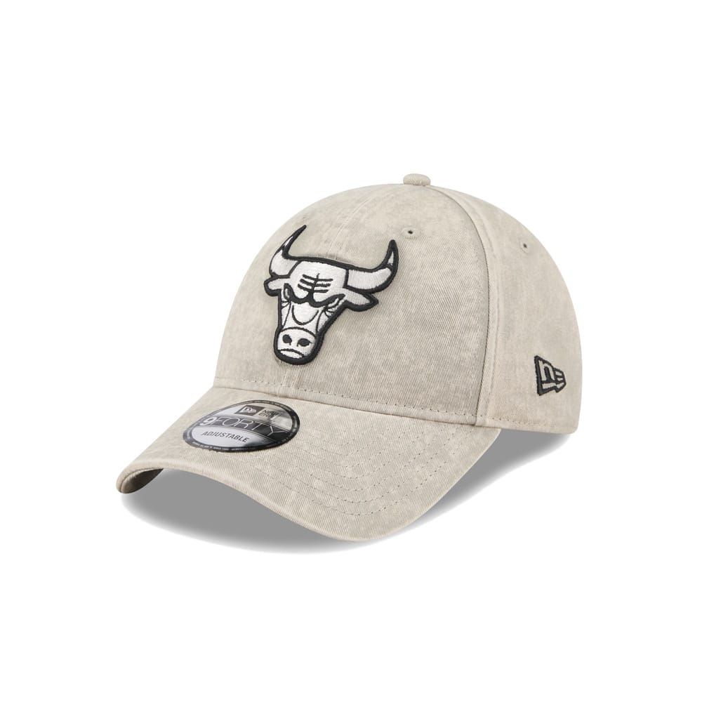 New Era 9FORTY Snapback Chicago Bulls - Pebble Black