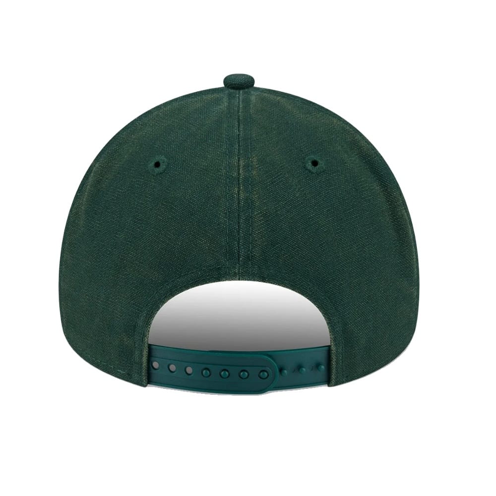 New Era 9FORTY Washed Canvas A-Frame Los Angeles Dodgers - Dark Green - Image 2
