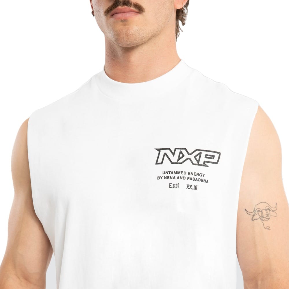 NXP Champion Raptor Muscle Tee - White