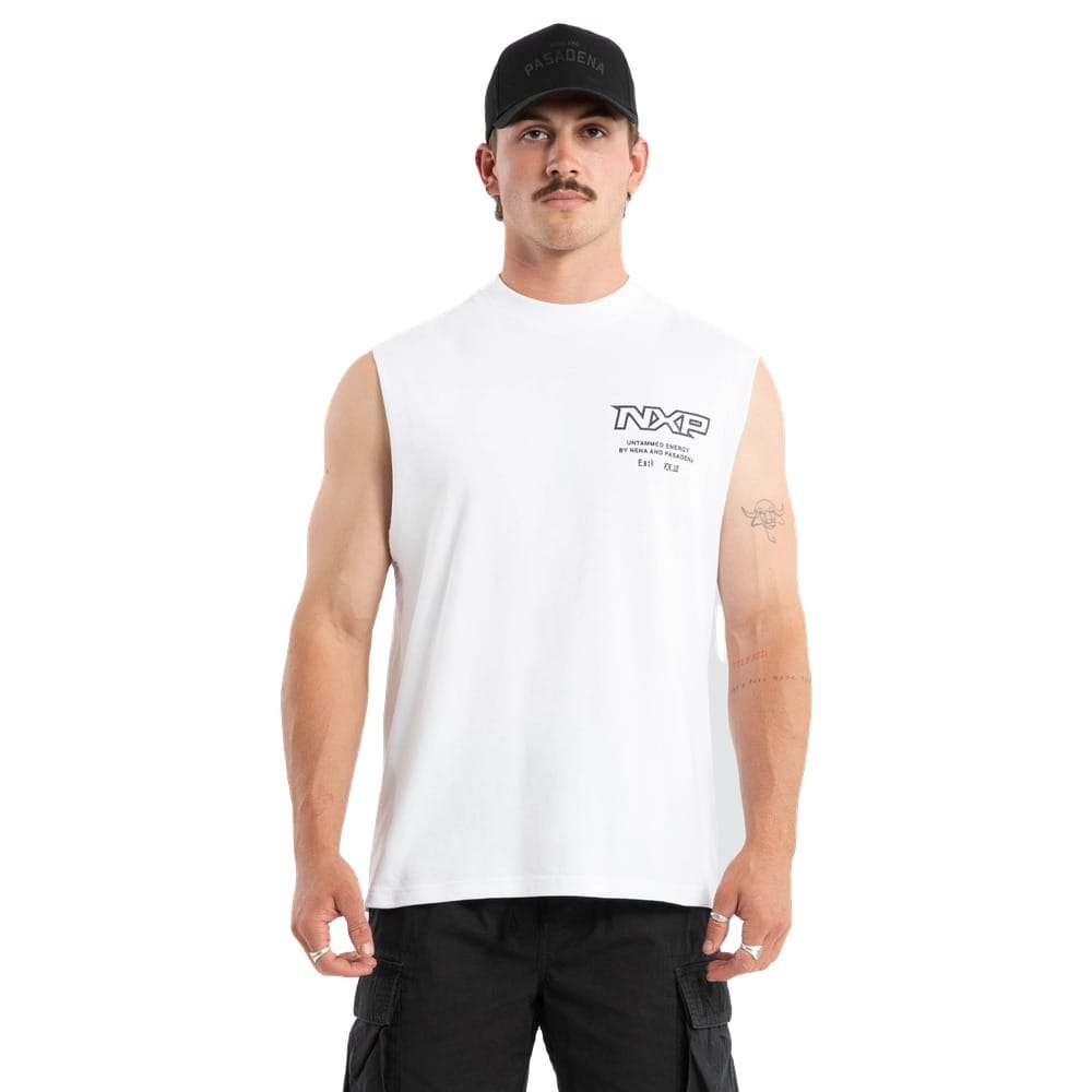 NXP Champion Raptor Muscle Tee - White