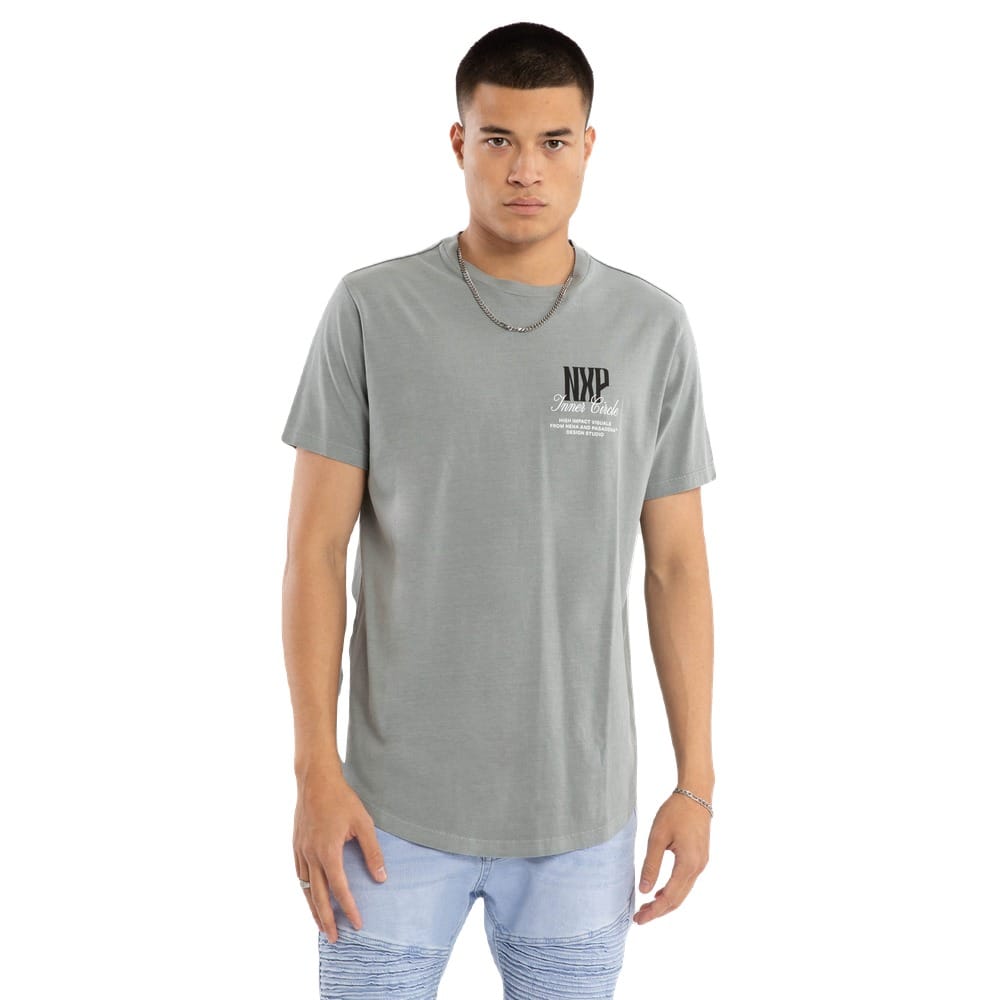 NXP Dynamic Dual Curved Tee - Pigment Neutral Grey