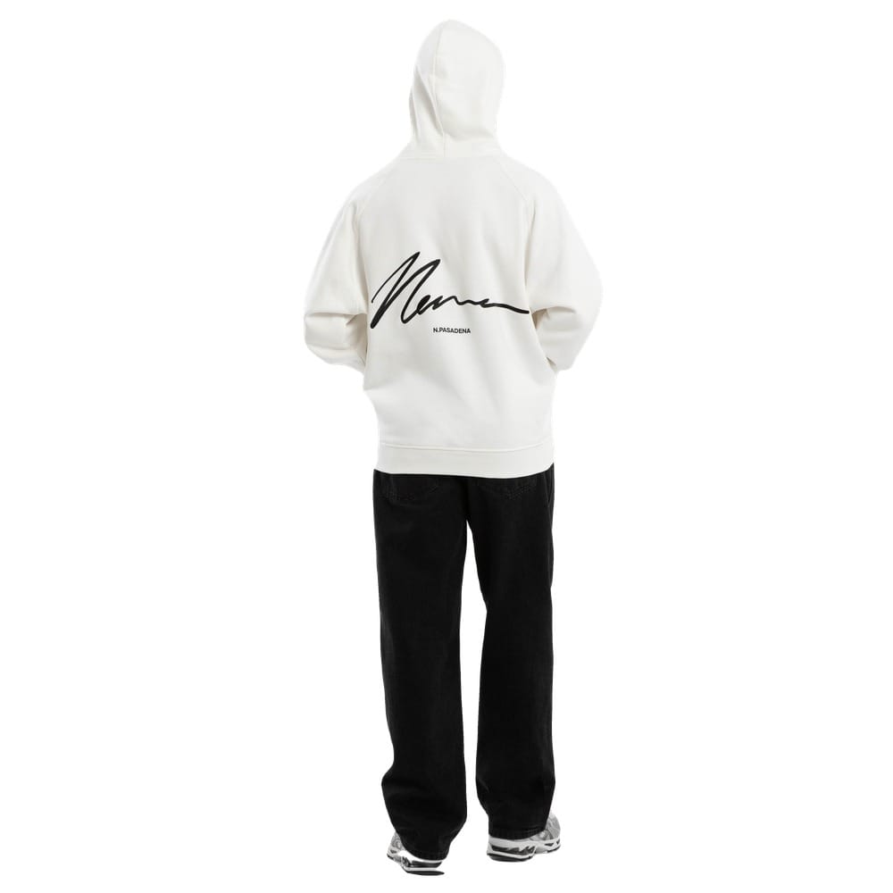 NXP Marshal Raglan Fleece Hoodie - Natural White