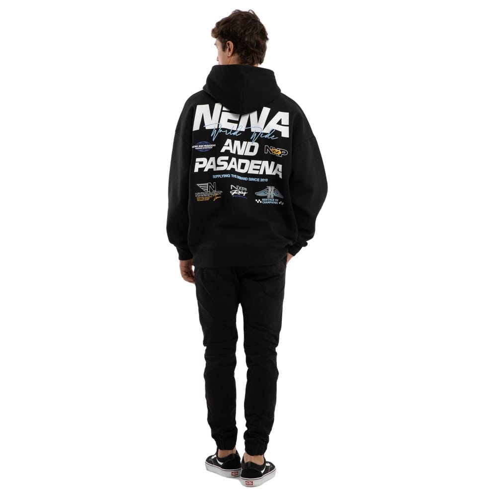 NXP Network Box Fit Hoodie - Anthracite Black