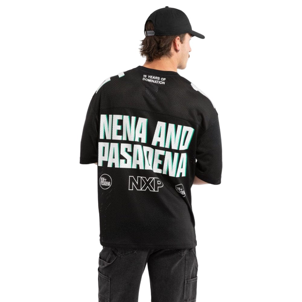 NXP Patriot Grid Iron Jersey - Jet Black