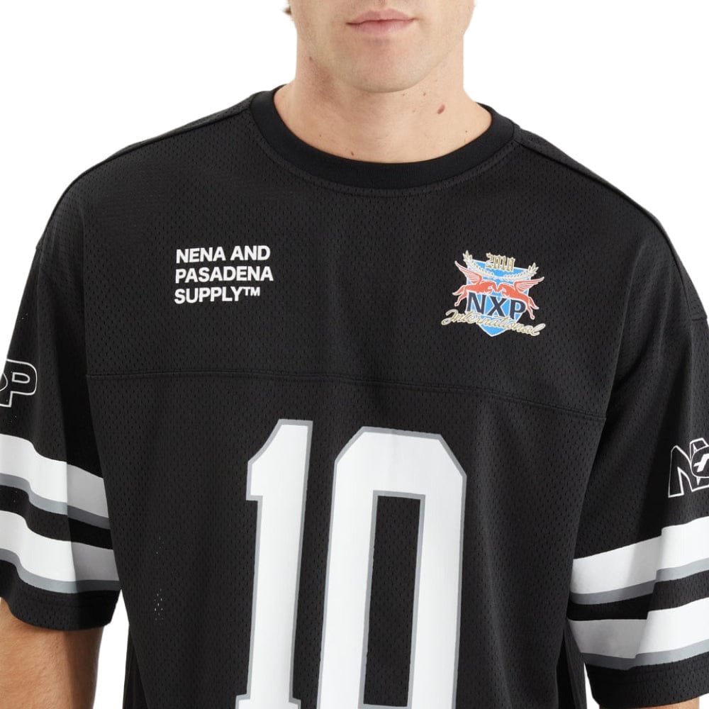 NXP Settler Football Jersey - Jet Black