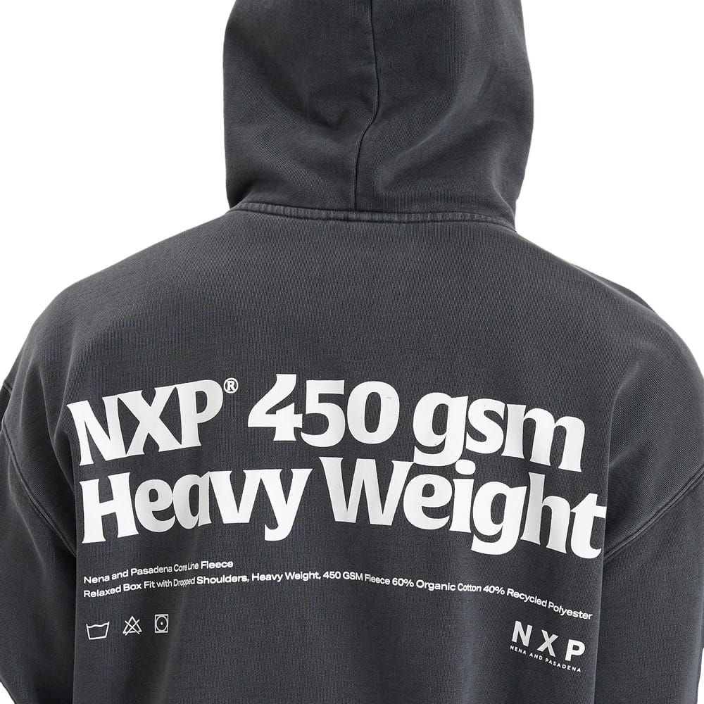 NXP Stream Box Fit Hoodie - Asphalt