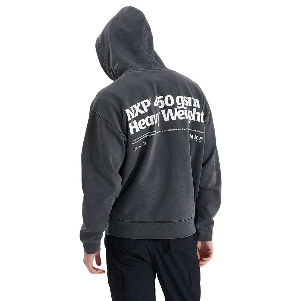 NXP Stream Box Fit Hoodie - Asphalt