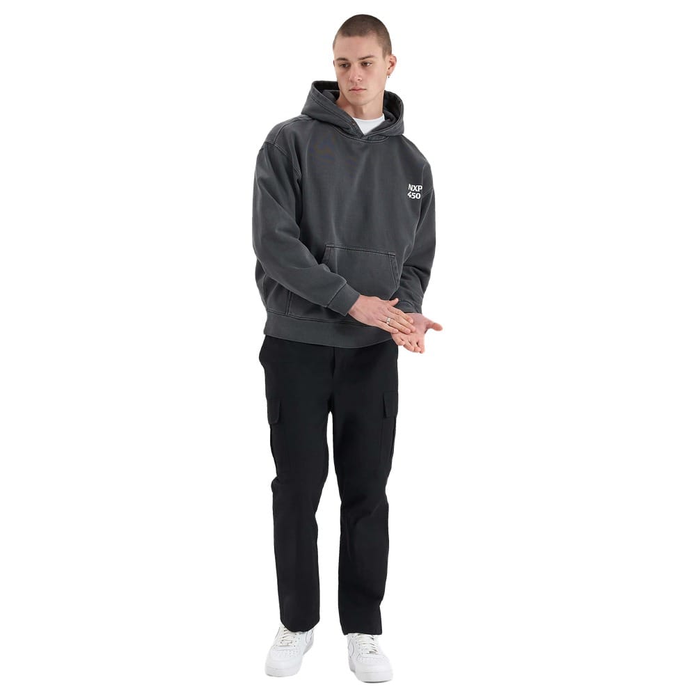 NXP Stream Box Fit Hoodie - Asphalt