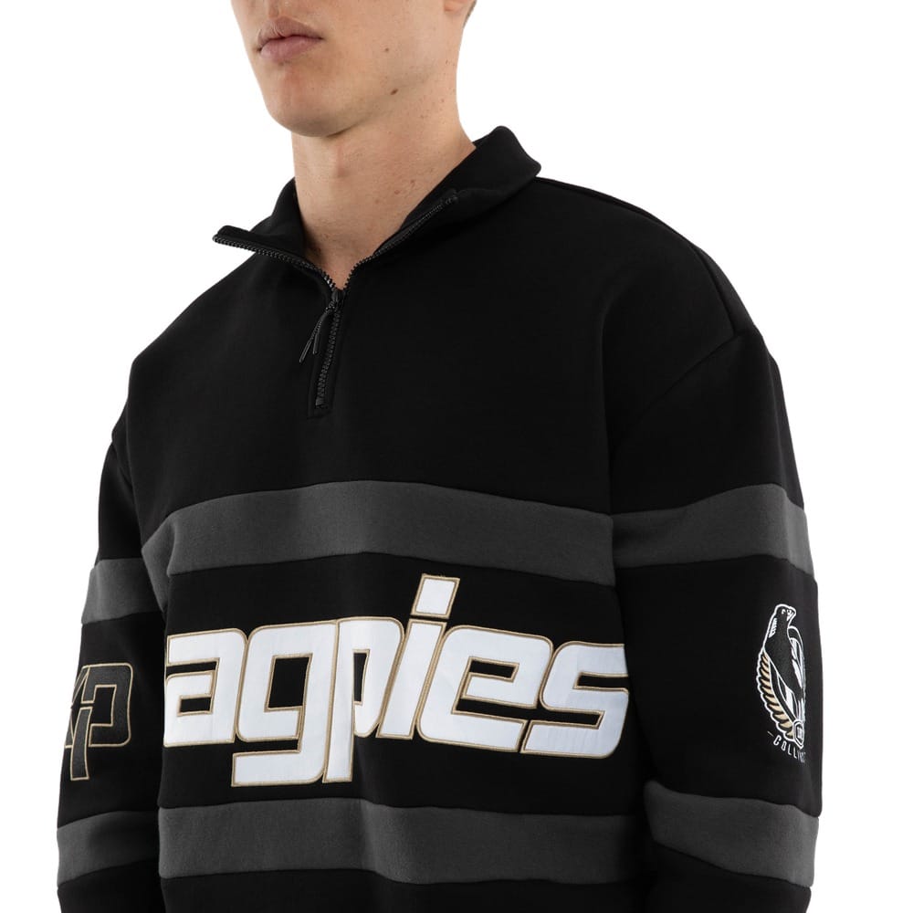 NXP X AFL Collingwood Allied Pullover - Jet Black