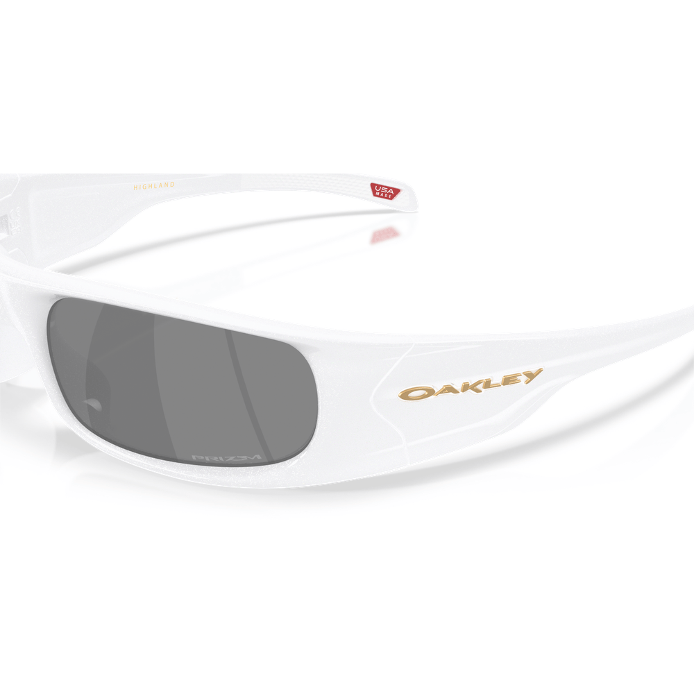 Oakley Highland - Pearlized White / Prizm Black