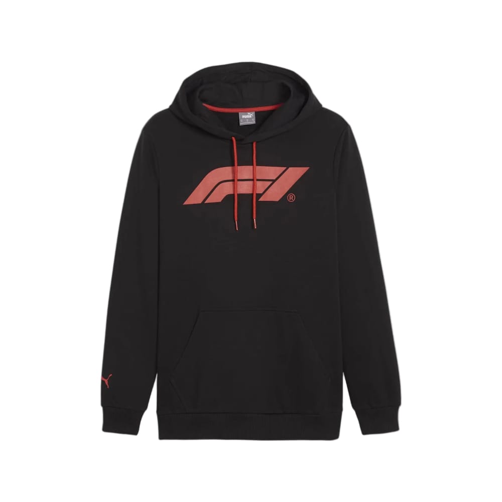 PUMA F1 Essntials Logo Hoodie - Black