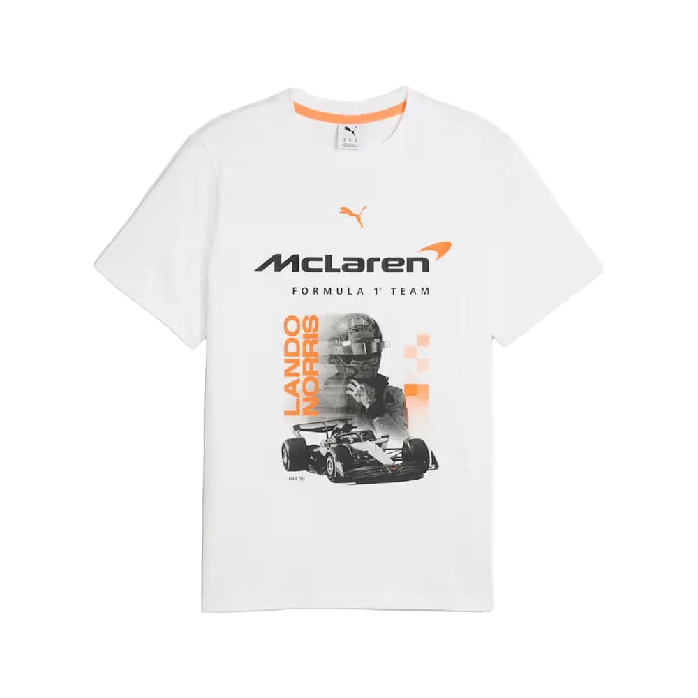 PUMA McLaren Racing Driver Lando Norris Tee - White