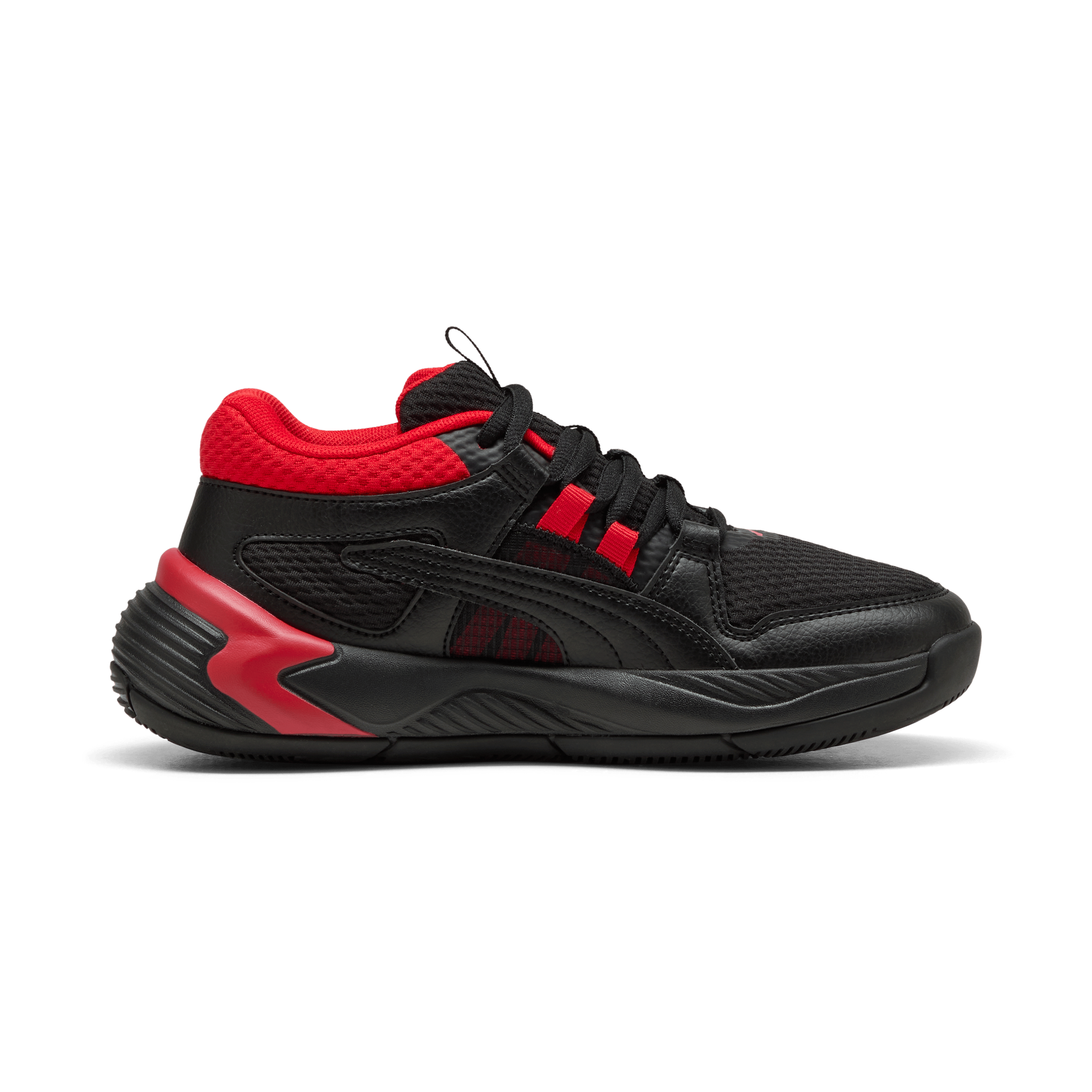 PUMA Childrens Uproar- Black / All Time Red