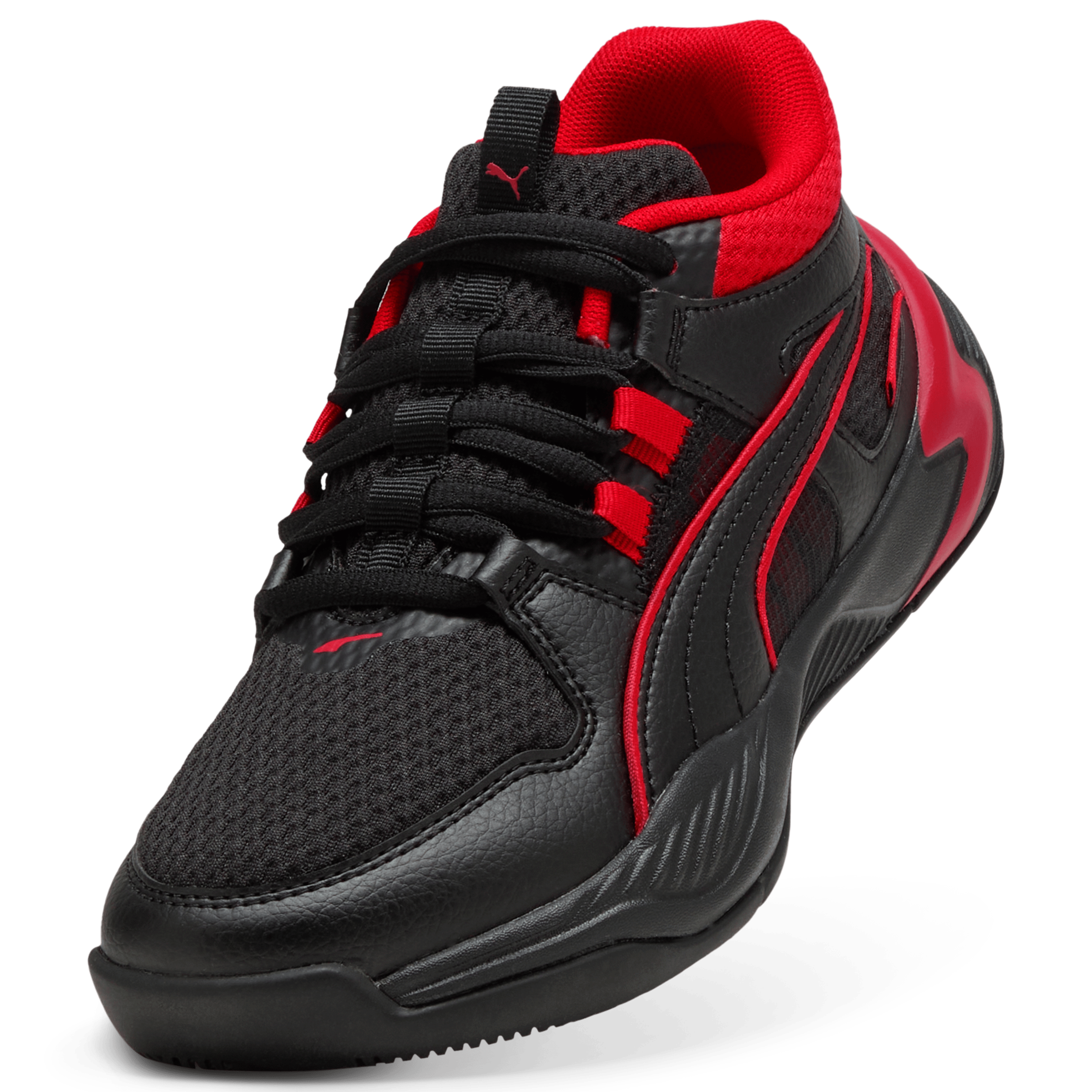 PUMA Childrens Uproar- Black / All Time Red