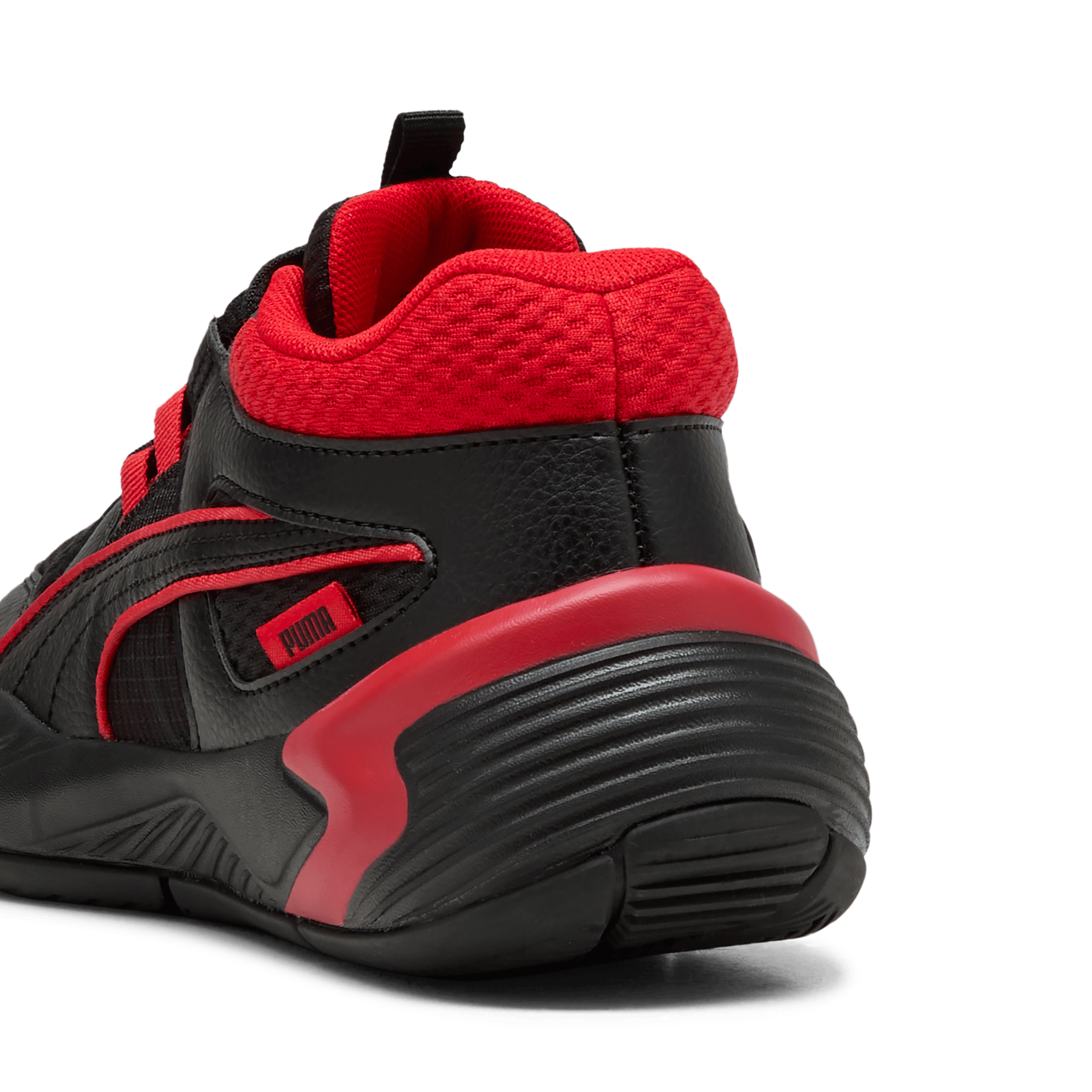 PUMA Childrens Uproar- Black / All Time Red