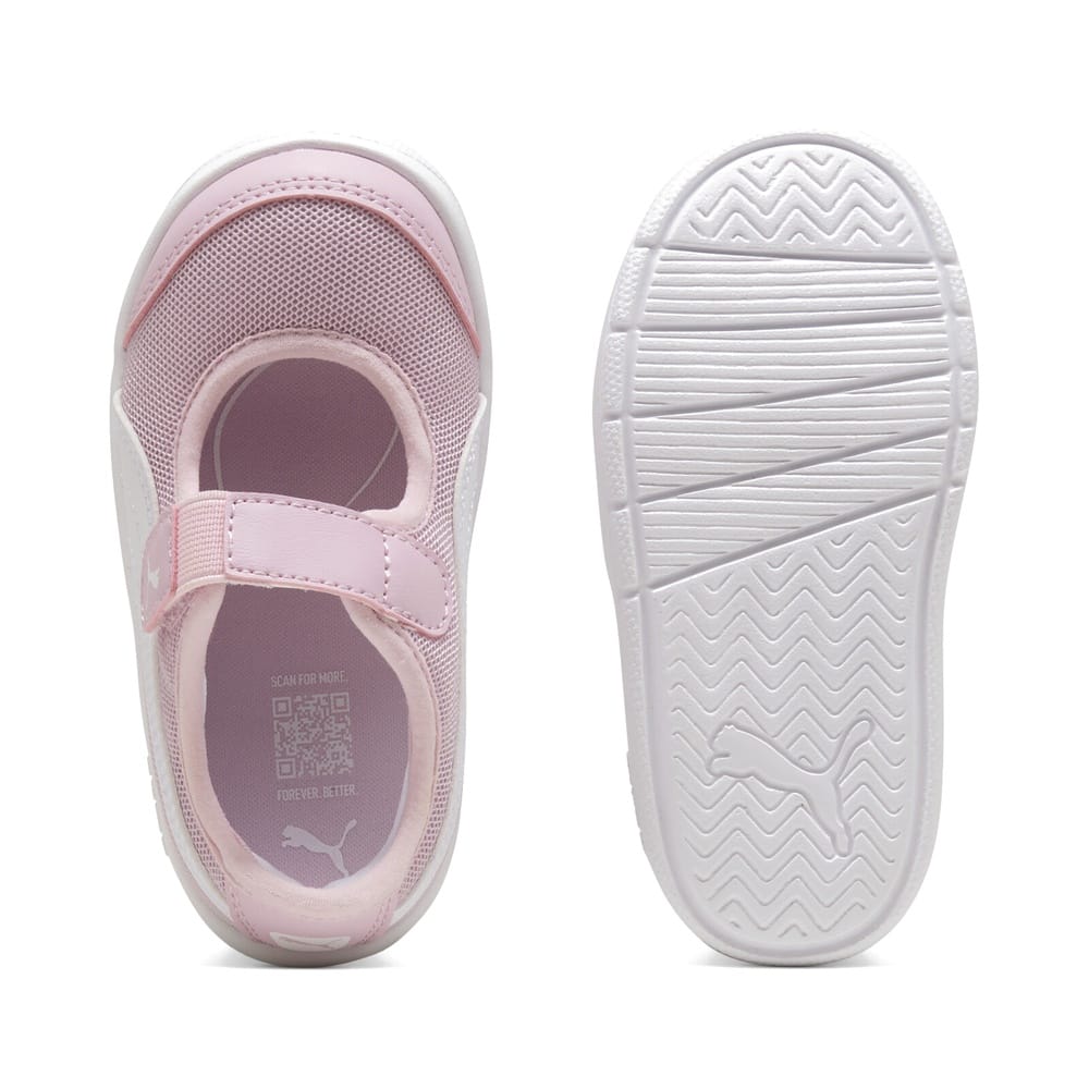 PUMA Infants Courtflex V3 Lina - Rose Mauve / White