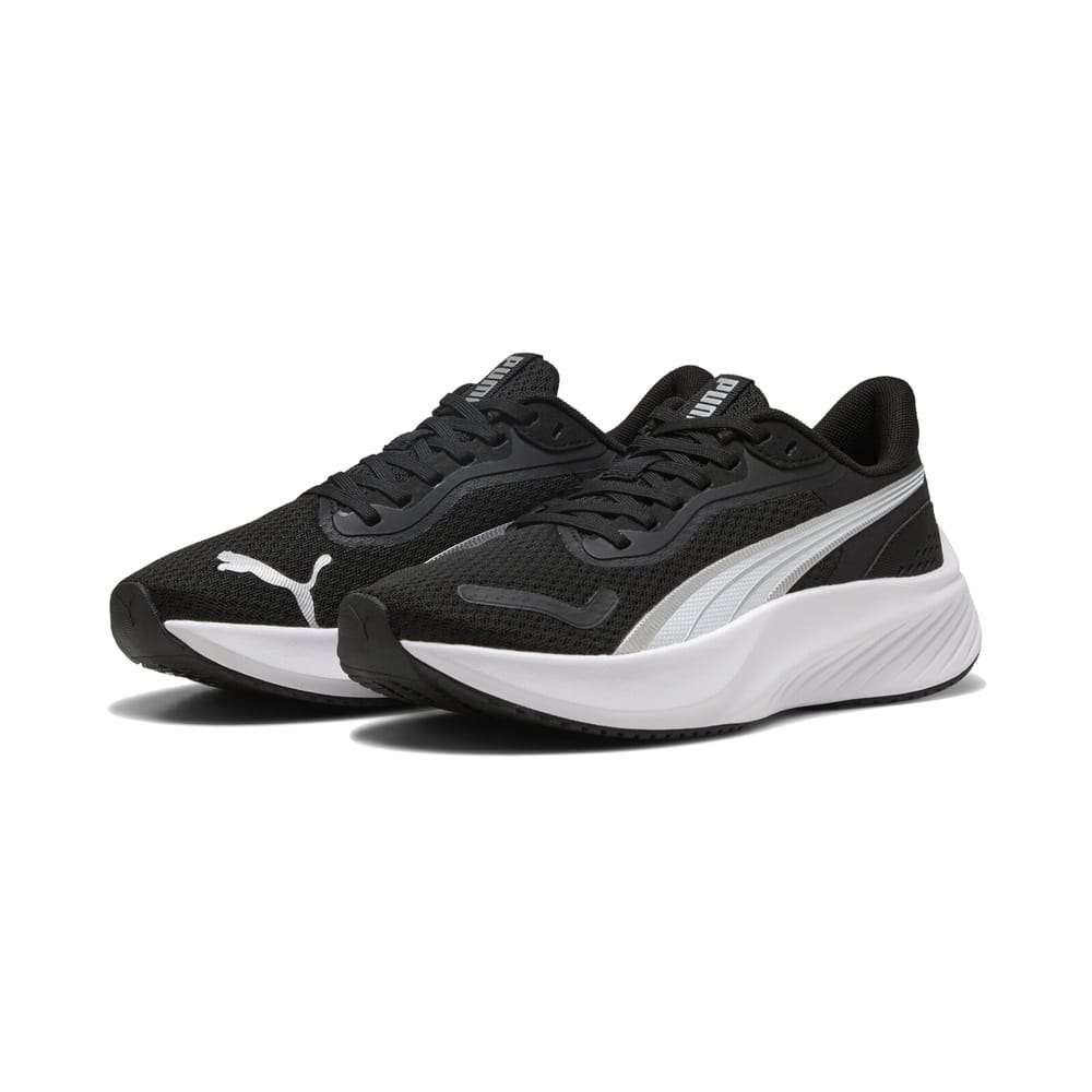 PUMA Kids Pounce Lite - Black / White