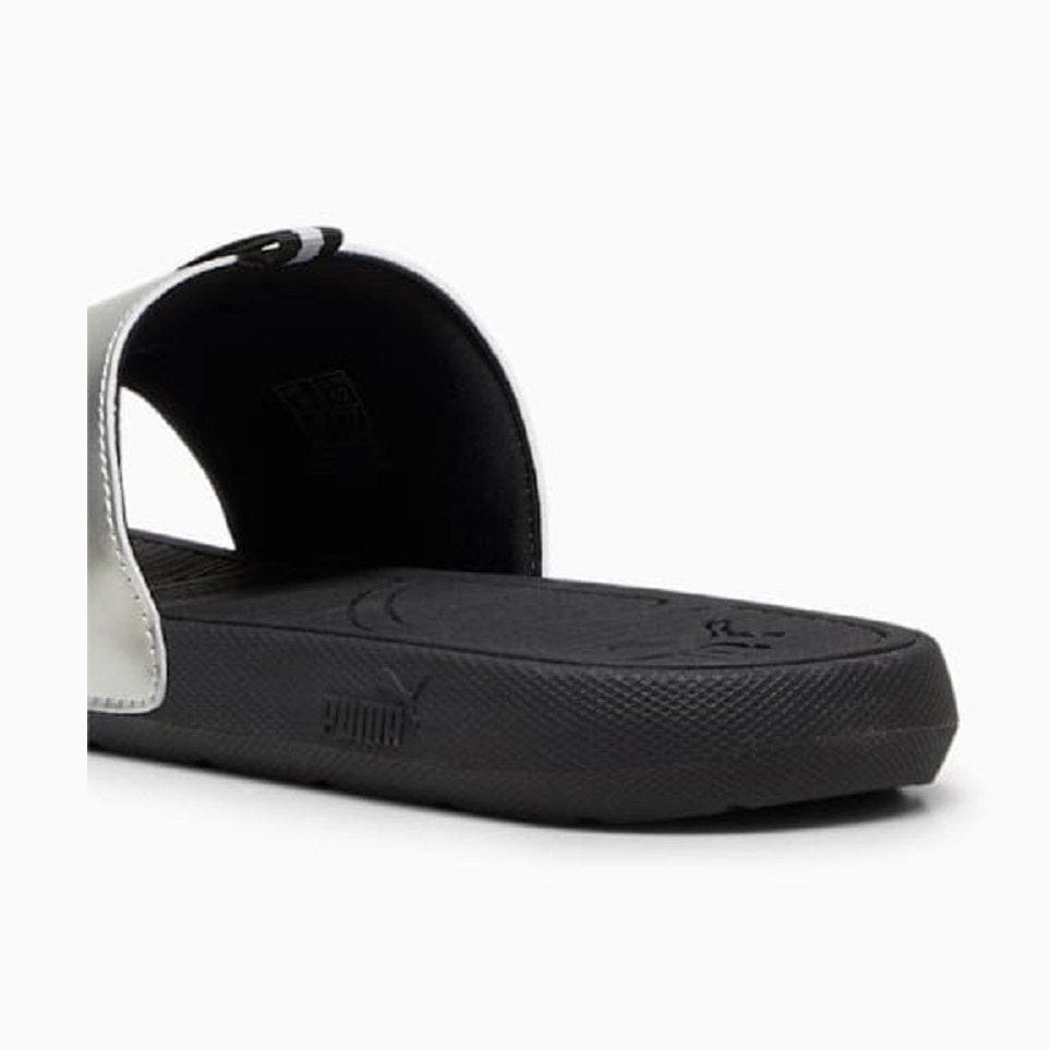 PUMA Cool Cat 2.0 Metallic Slide - Black / Silver