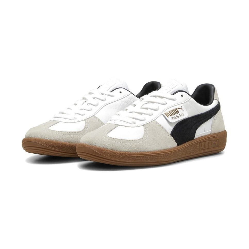 PUMA Palermo - White / Vapor Grey / Gum