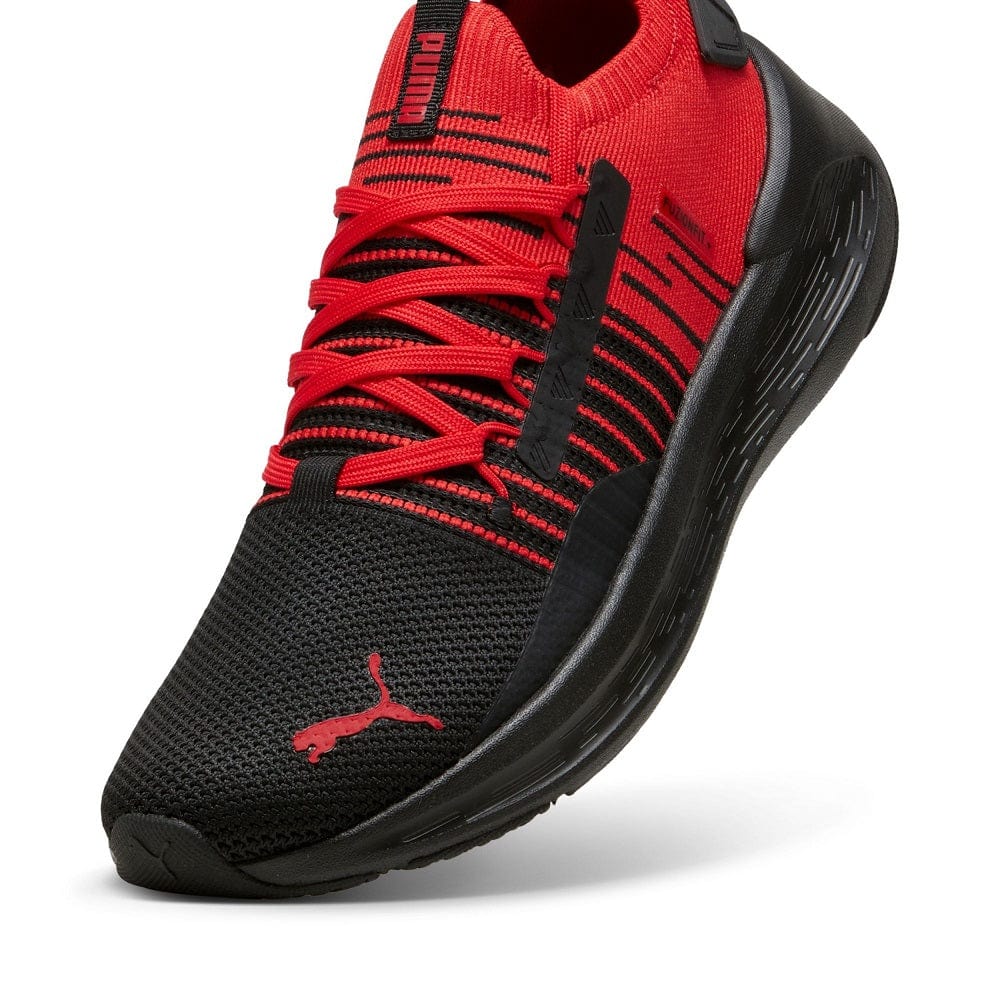 PUMA Softride Symmetry Fuzion - Black / Red / White
