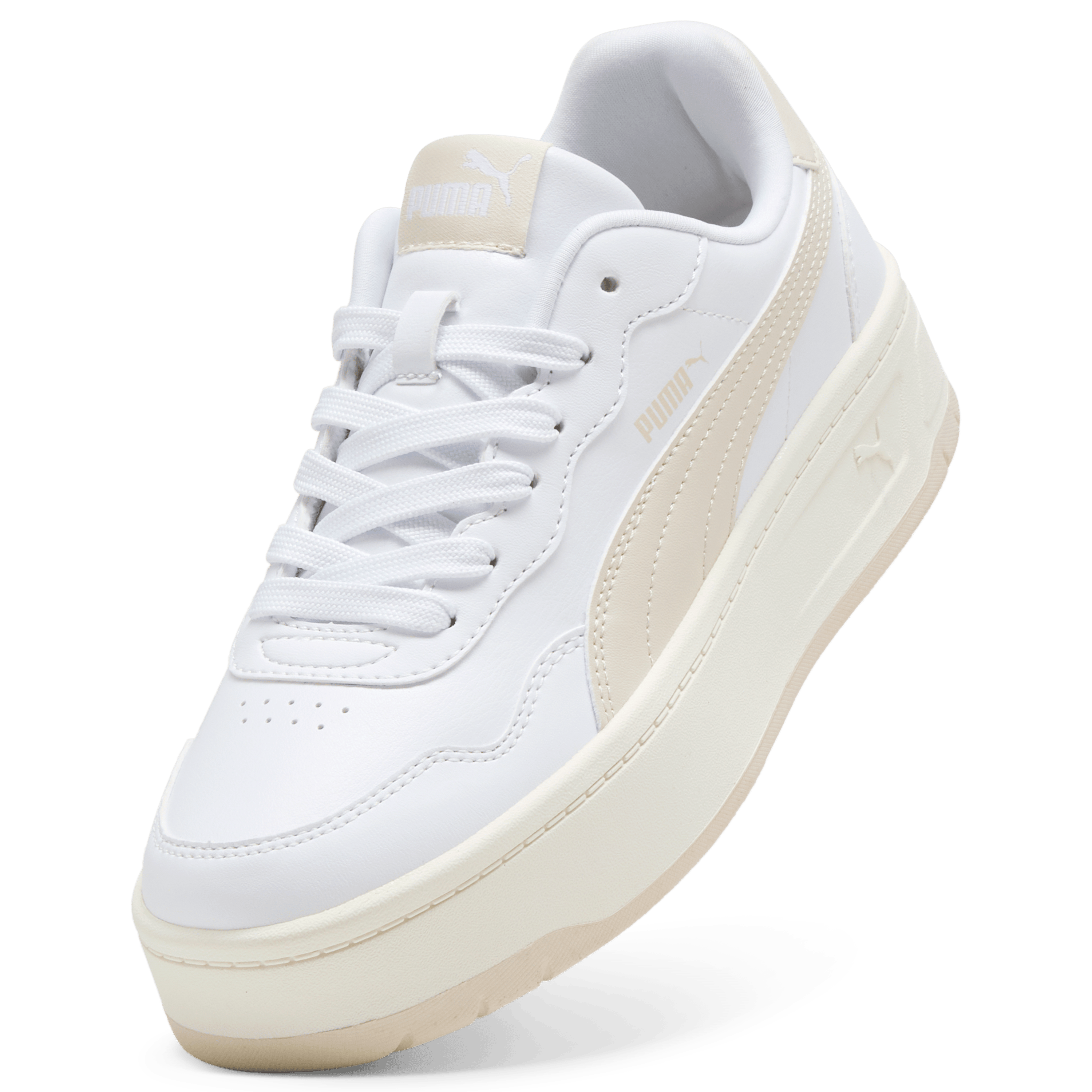 PUMA Womens Court Lally Skye - White / Alpine Snow