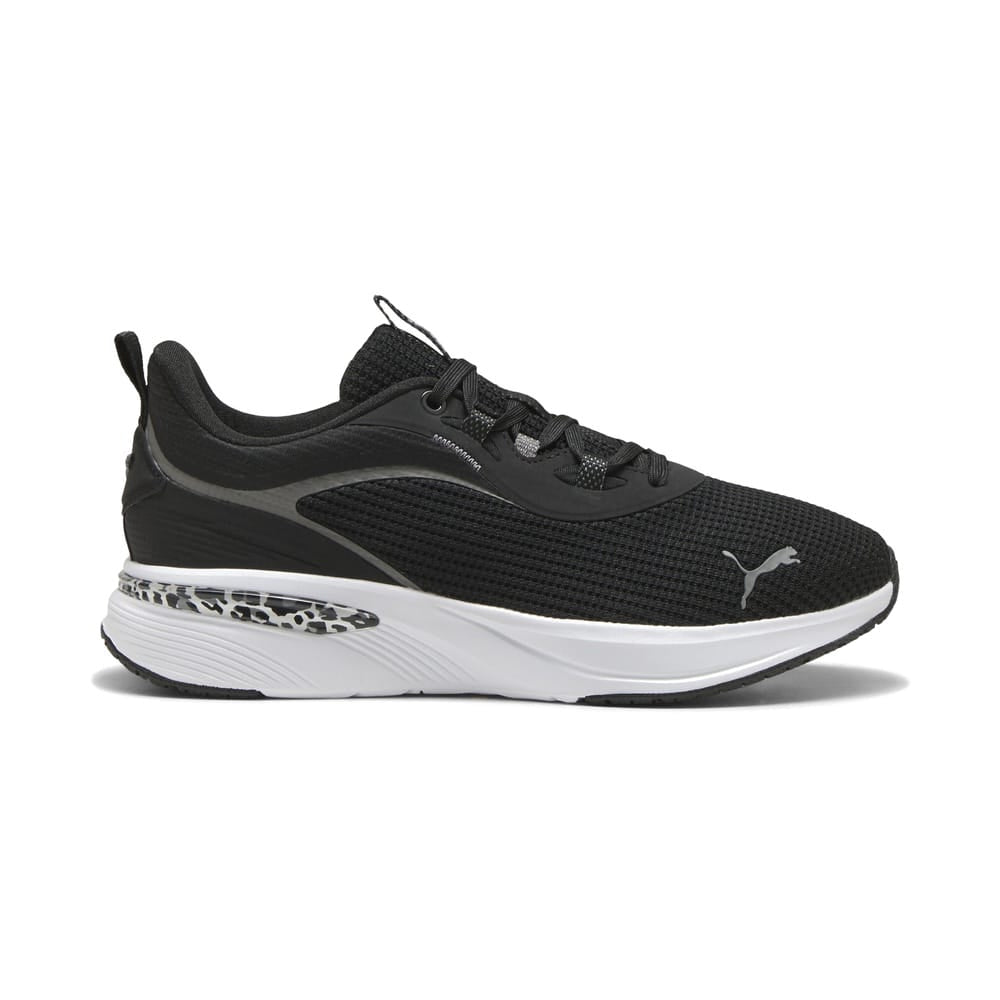 PUMA Womens Softride Charm Animal - Black / White
