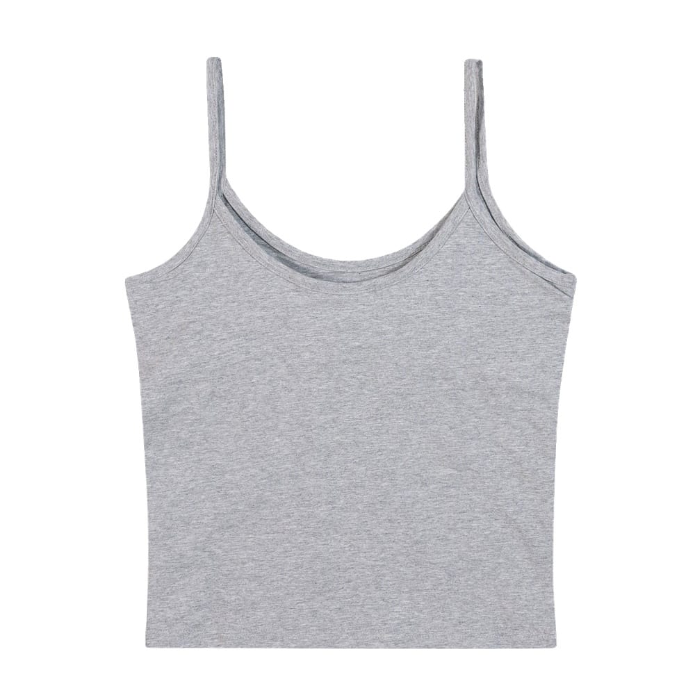 Von Dutch Angle Singlet - Grey Marle