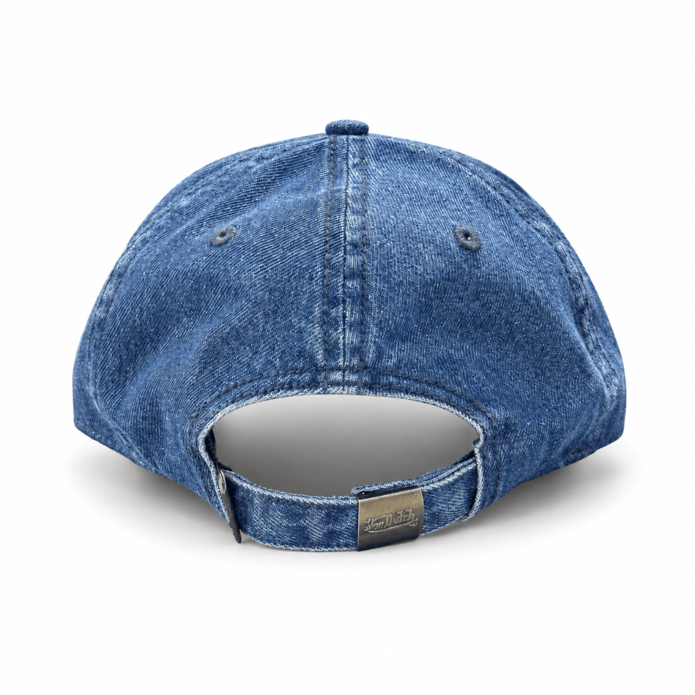 Von Dutch The Rival Dad Cap - Mid Blue Denim