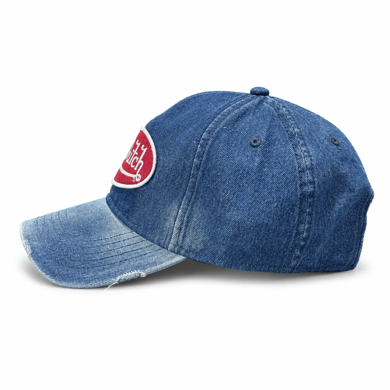Von Dutch The Rival Dad Cap - Mid Blue Denim