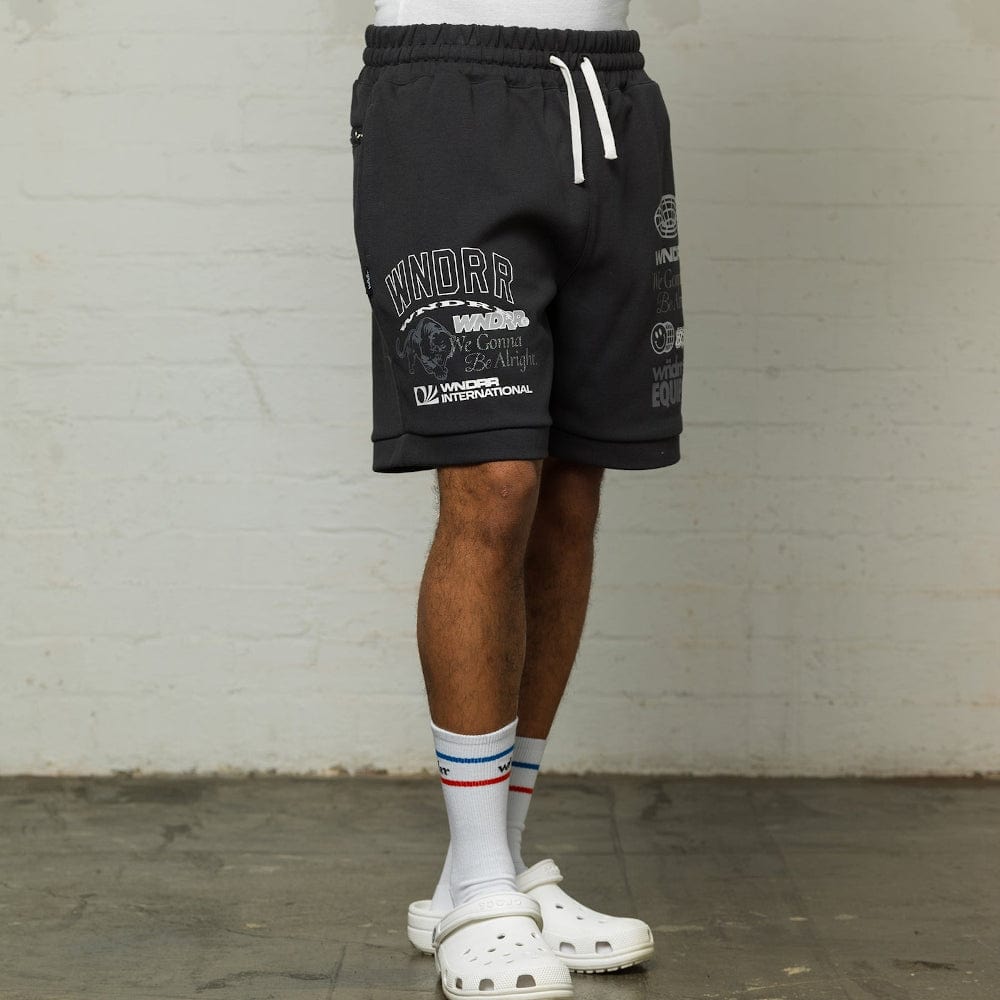 WNDRR Represent Tech Trackshort - Faded Black