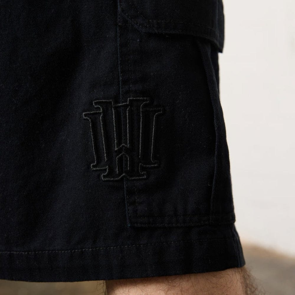 WNDRR Revoked Cargo Short - Black