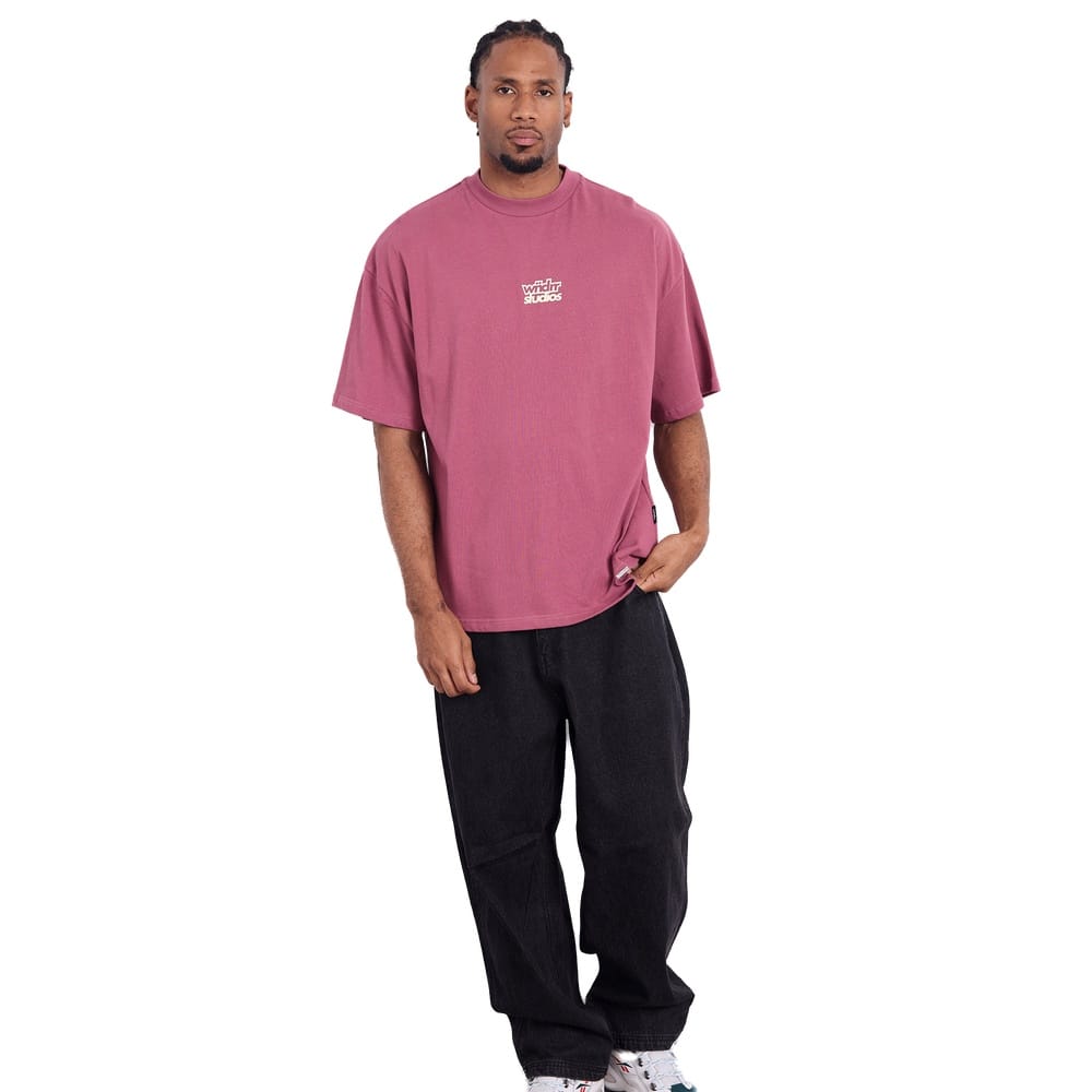 WNDRR Advocate Heavy Weight Tee - Rose