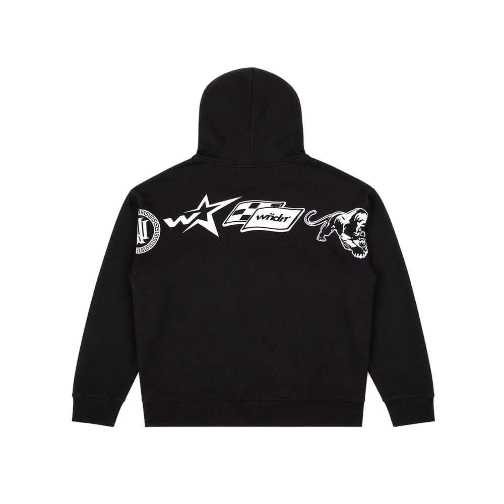 WNDRR Advocate Hood Sweat - Black