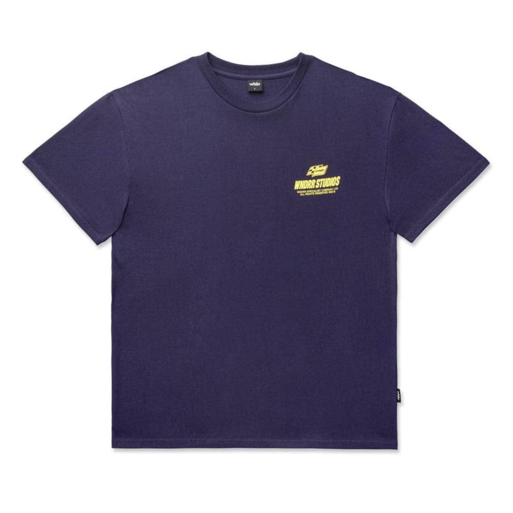 WNDRR Apex Box Fit Tee - Navy