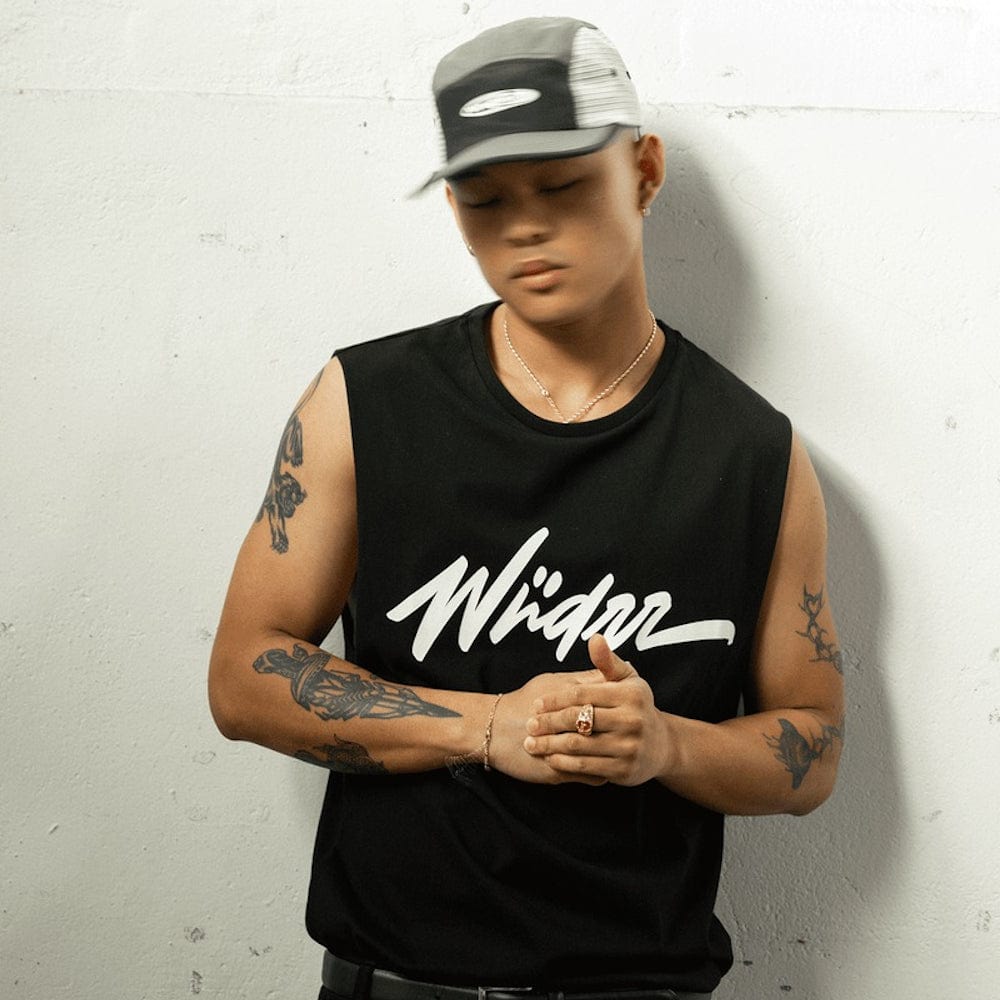 WNDRR Apollo Muscle Top - Black