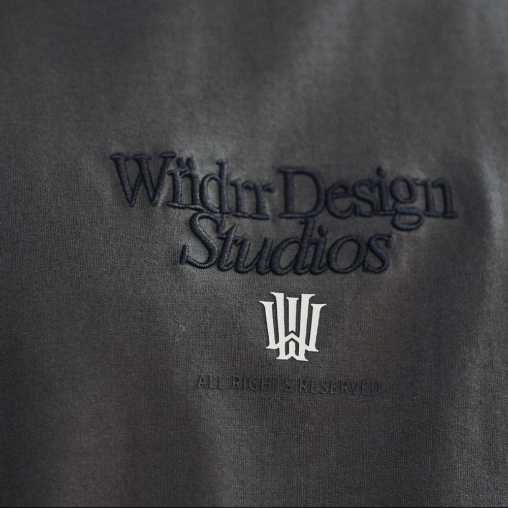 WNDRR Atelier Box Fit Tee - Ink