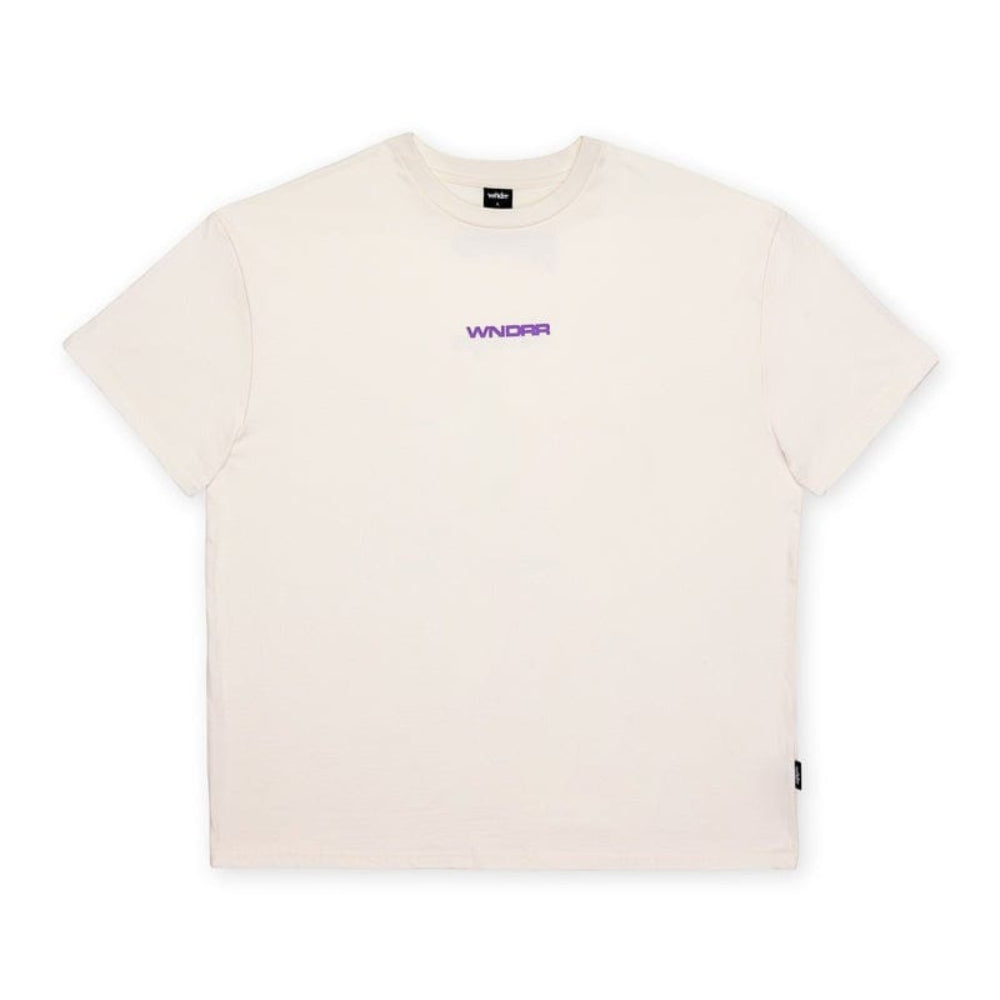WNDRR Collective Box Fit Tee - Off White