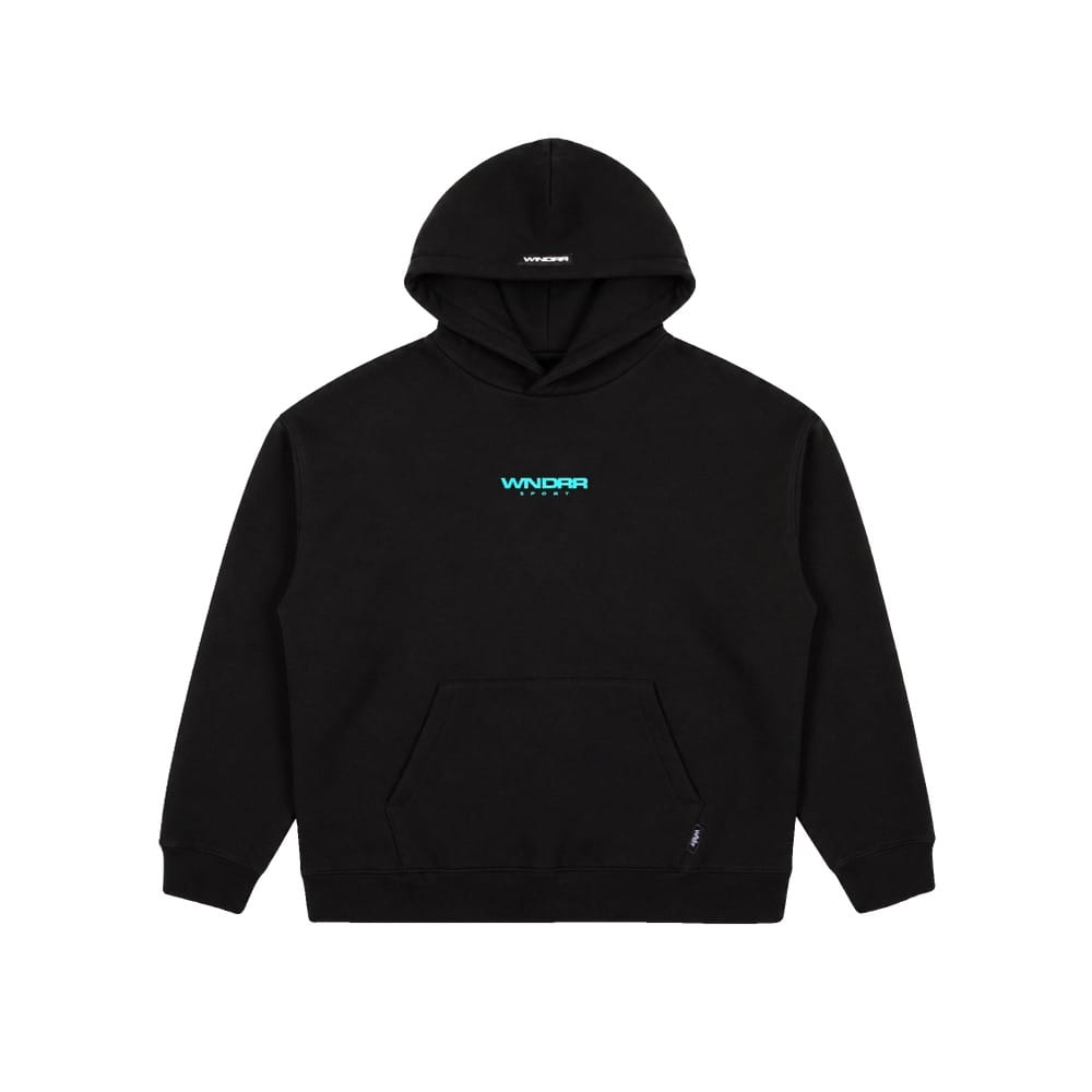 WNDRR Collective HOOD Sweat - Black
