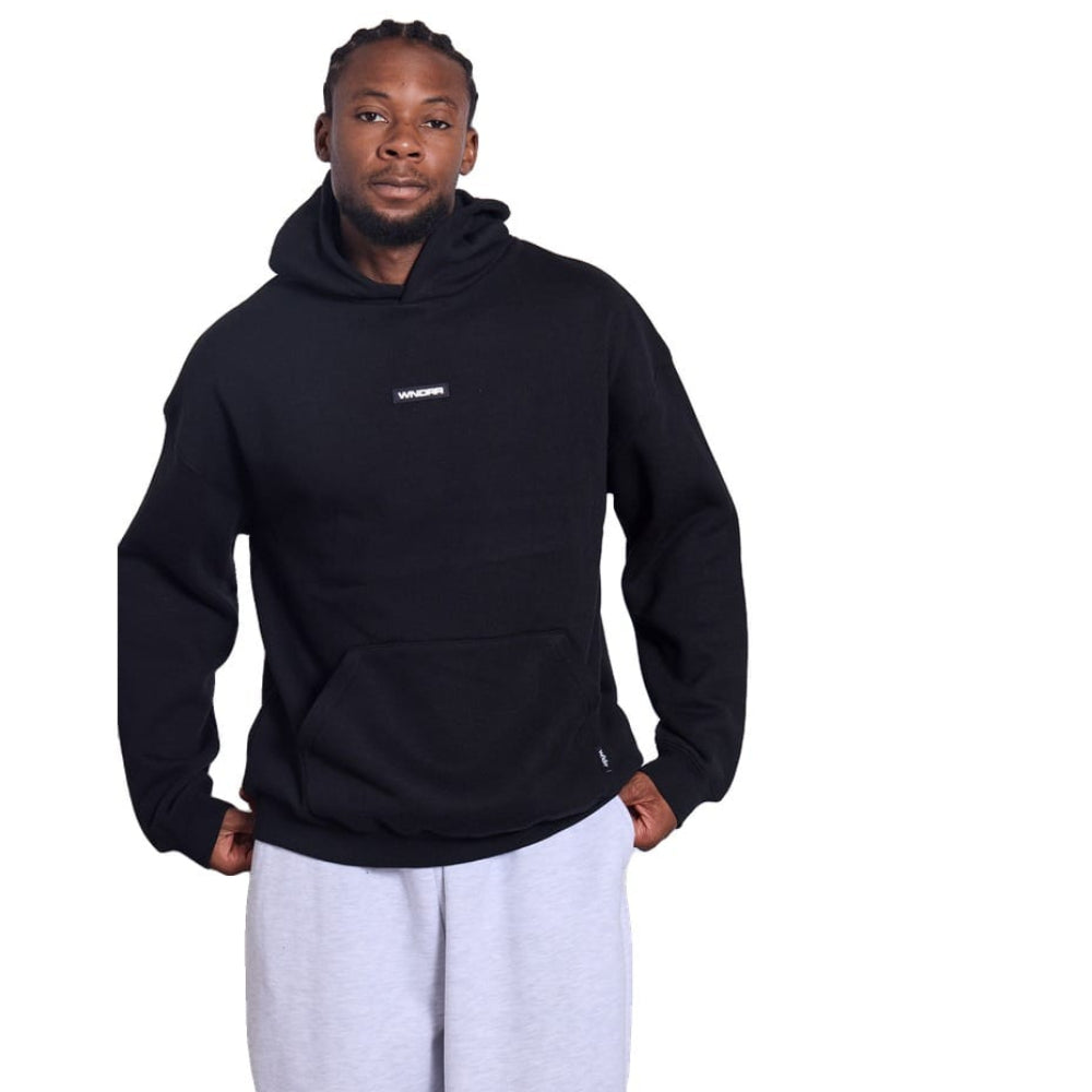 WNDRR Context Hood Sweat - Black